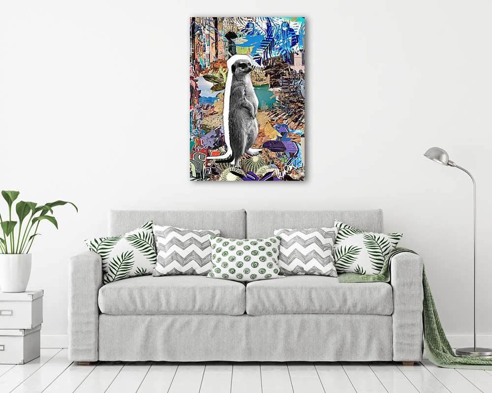 Meerkat - MenzArt Vászonkép